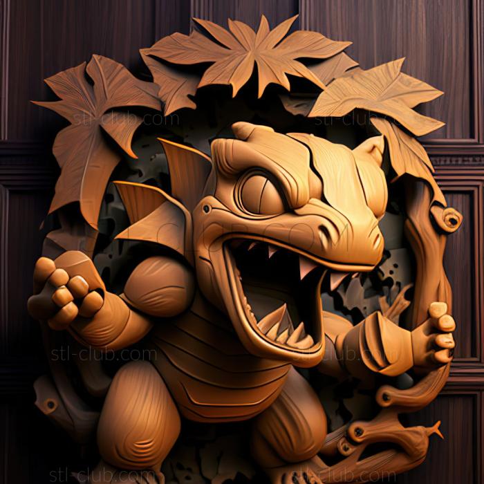 3D model Wild in the Streets Ancient Pokmon Rampage (STL)